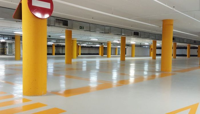 Lotum renueva 15500m2 de pavimento de Parking en edificio singular